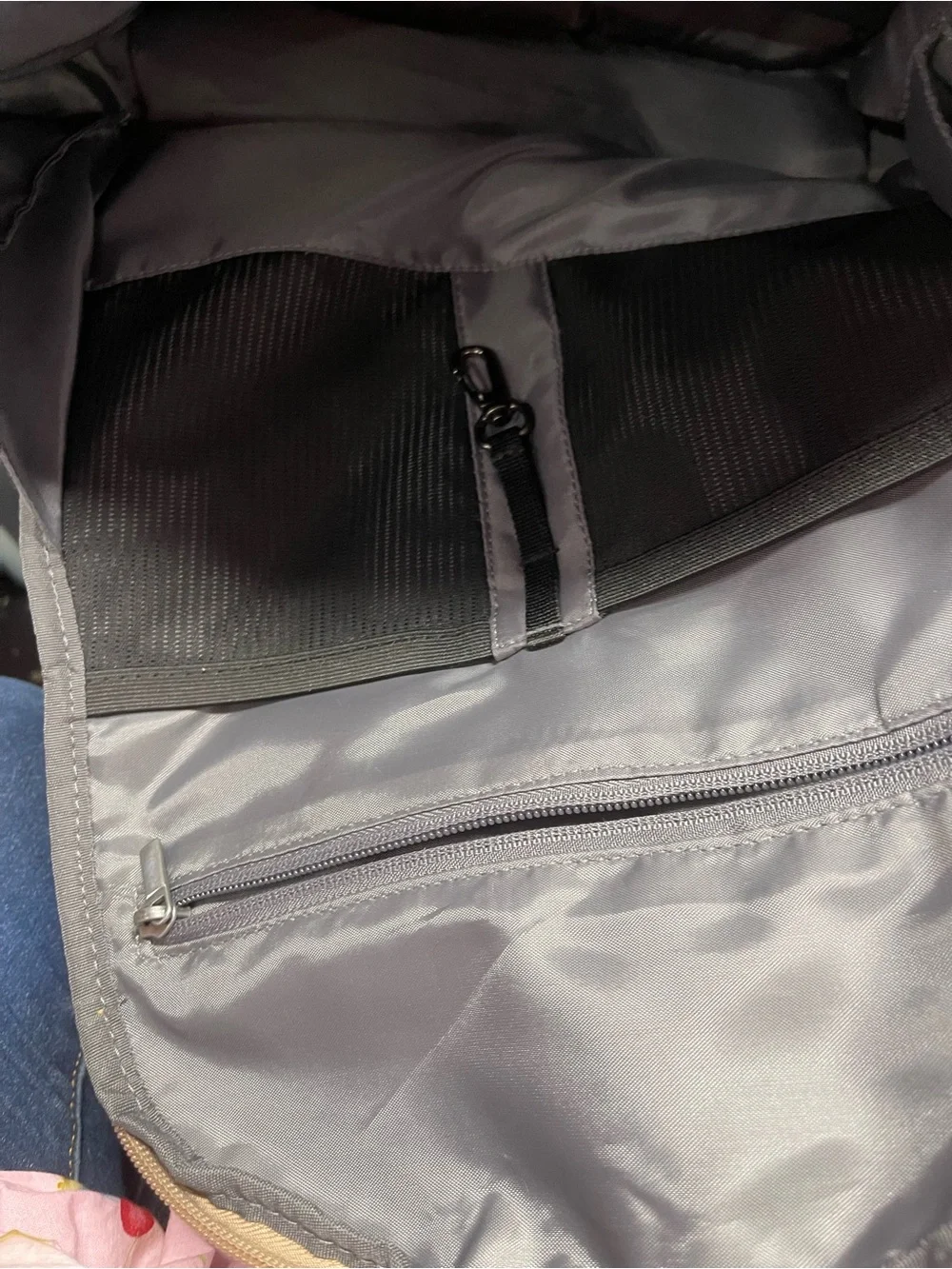 Open Story Top Opening Fitted Flap Travel Backpack